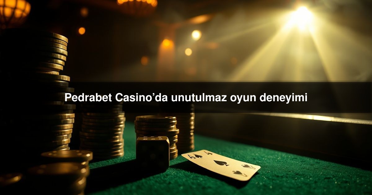 Pedrabet Casino’da